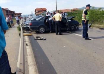 Lëndohet një foshnje nga aksidenti në Drenas