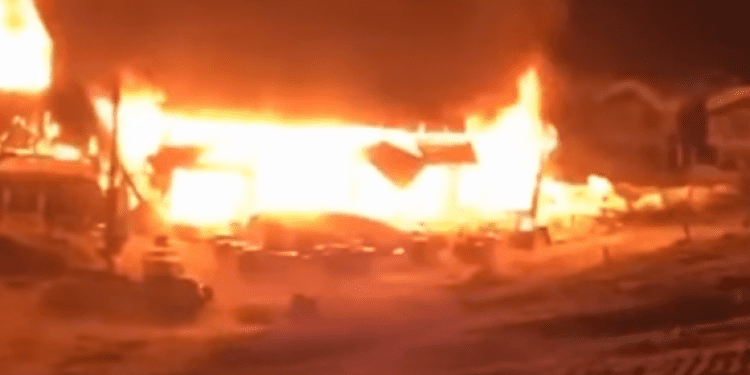 Digjet një kafeteri në Bogë të Rugovës