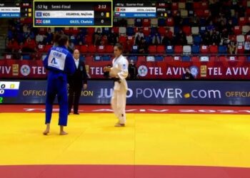 Majlinda Kelmendi e mposhtet në gjysmëfinale nga britanikja