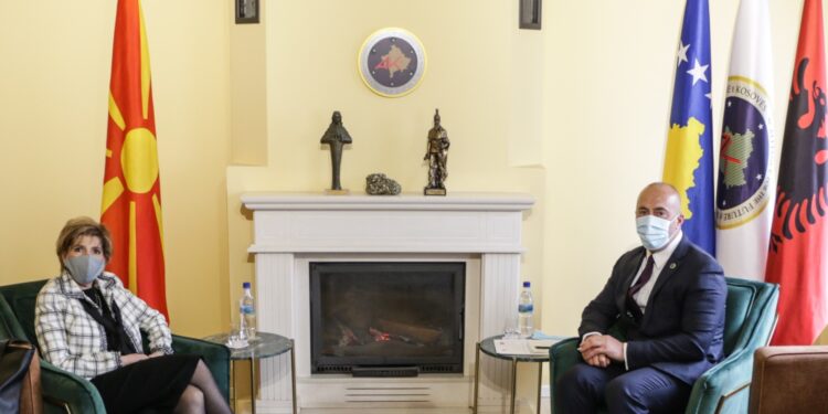 Haradinaj takon ambasadoren e Maqedonisë së Veriut: Jemi shembull i fqinjësisë