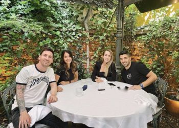 Suarez dhe Messi drekuan në kryeqytetin spanjoll