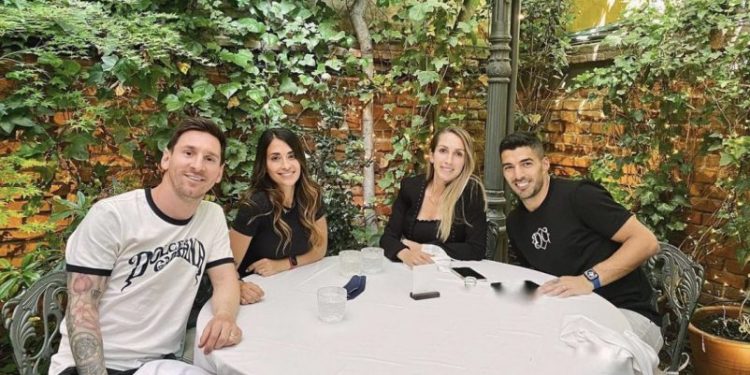 Suarez dhe Messi drekuan në kryeqytetin spanjoll