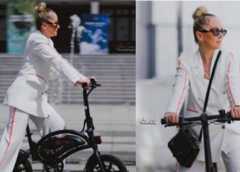 Deputetja Matoshi shkon në punë me biçikletë elektrike