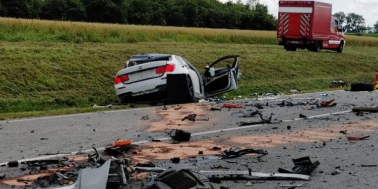 Aksident trafiku në magjistralen Prishtinë-Gjilan