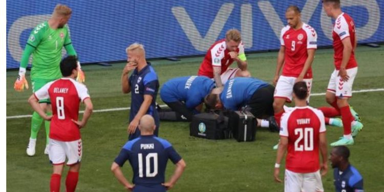Ndërpritet ndeshja Danimarkë-Finlandë, mjekët me urgjencë po e trajtojnë Eriksenin