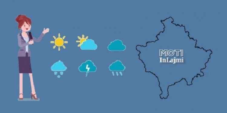 Parashikimi i motit për ditën e martë