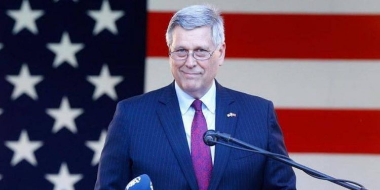 Ambasadori i SHBA-së uron Gresa Caka-Nimanin për pozitën si kryetare e Gjykatës Kushtetuese