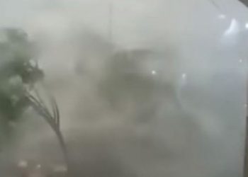 Pamje nga stuhia e fuqishme në Lipjan