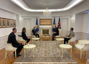 Osmani priti në takim lamtumirës shefin e Zyrës së UNICEF-it në Kosovë