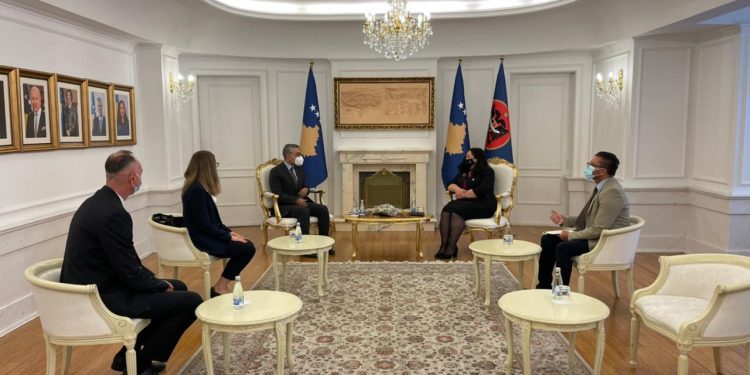 Osmani priti në takim lamtumirës shefin e Zyrës së UNICEF-it në Kosovë