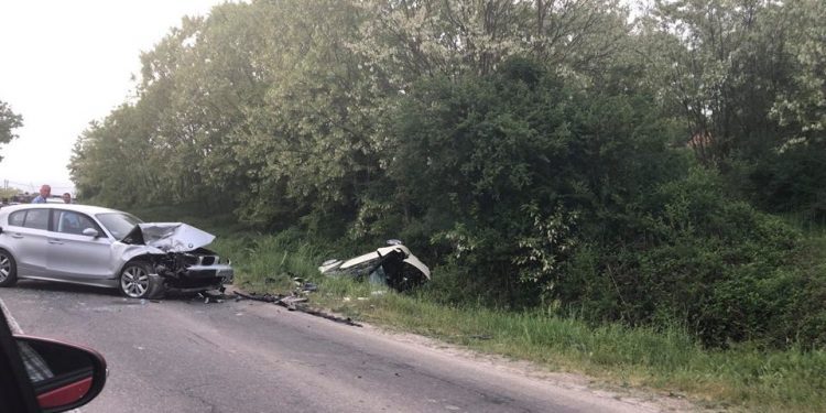 Aksident me të lënduar në hyrje të Vushtrrisë