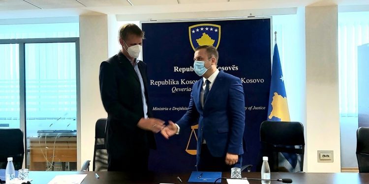 Ministria e Drejtësisë nënshkruan Memorandum Mirëkuptimi me një organizatë gjermane