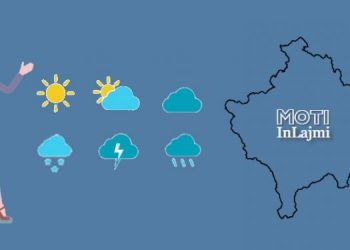 Mot i freskët, parashihen riga shiu