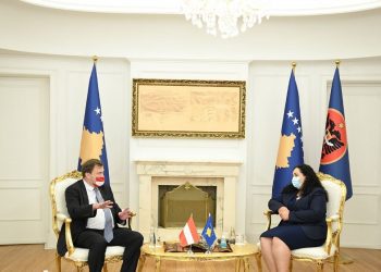 Presidentja Osmani takohet me ambasadorin e Austrisë, Christoph Weidinger