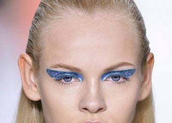 Trendi veror, hije të syve me efekt metalik