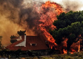 Greqia nën flakë, shumë njerëz po evakuohen nga shtëpitë e tyre