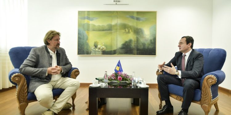 Kurti takim me eurodeputetin Waitz, u bisedua për mbrojtjen e ambientit