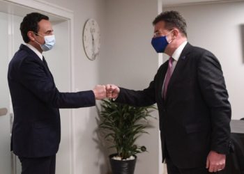 Kurti në takim me Lajçak: E ripohova angazhimin e Kosovës për fqinjësi të mirë