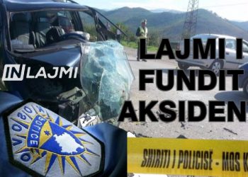 Në rrugën nacionale Prishtinë-Pejë 6 aksidente me 6 të lënduar