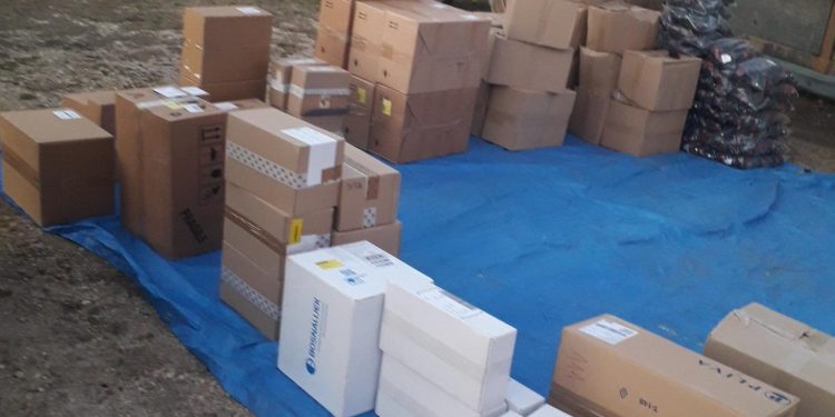 Policia Kufitare konfiskon mall të ndryshëm të kontrabanduar