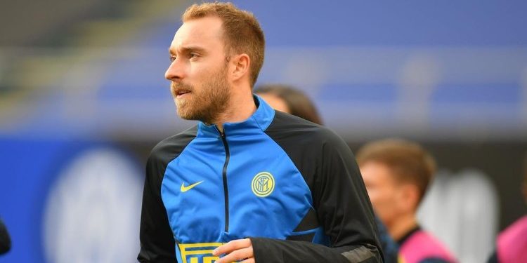 Eriksen stërvitet me klubin e tij të vjetër