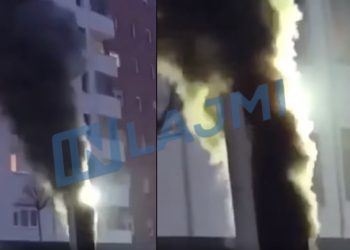 Tymi i zi mbulon një pjesë të “Rrugës C” në Prishtinë