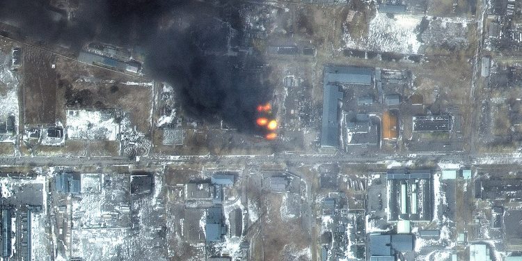Këto janë imazhet e reja satelitore nga sulmet ruse në Ukrainë