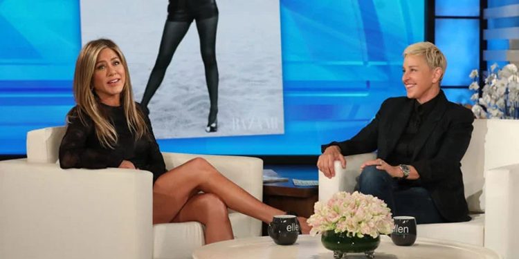 Jennifer Aniston e ftuara e parë dhe e fundit në emisionin “Ellen DeGeneres”