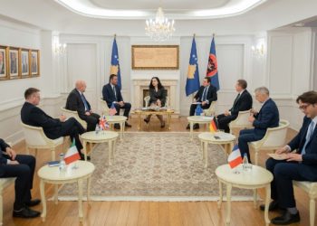 Krerët institucional takohen me ambasadorët e vendeve të QUINT-it, flasin për forcimin e ligjit