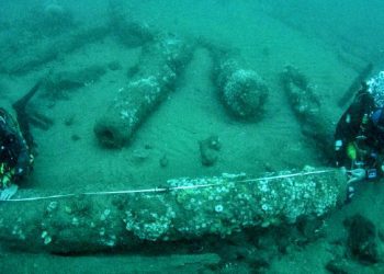 E rrallë, gjendet në thellësinë e detit anija që ishte përmbysur gjatë vitit 1682