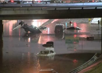 Përmbytjet bëjnë “kërdi” në Dallas