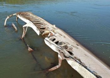 Edhe Danubi “thahet”, zbulohen mbetje që nga Lufta e Dytë Botërore