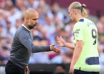 Guardiola për Haalandin: Për moshën e tij është sulmuesi më i mirë