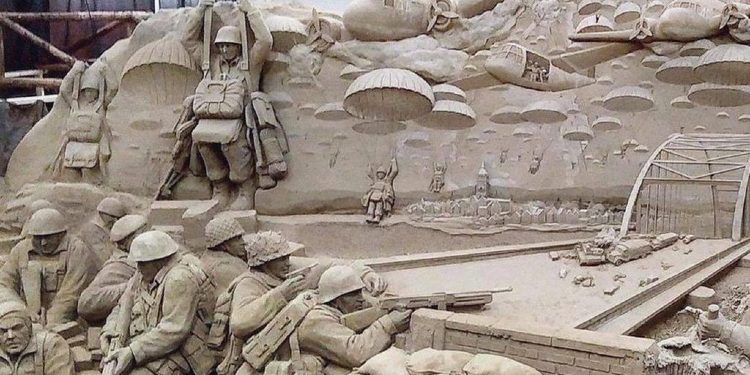 Këto janë disa nga skulpturat e paraqitura në festivalin e rërës në Velipojë