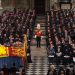 Arkivoli i Mbretëreshës Elizabeth II mbërrin në kishën Westminster Abbey