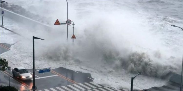 Së paku 10 persona humbën jetën nga tajfuni Hinnamnor në Korenë e Jugut