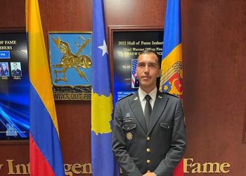 Luan Haradinaj ka diplomuar në kursin e Inteligjencës Ushtarake amerikane