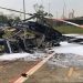 Momente dramatike, helikopteri përplaset në mes të parkut në Brazil
