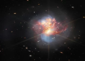 Përplasje galaktikash, fotoja e re mahnitëse e realizuar nga teleskopi