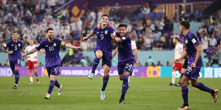 Argjentina shënon fitore ndaj Polonisë