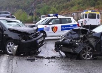 Shifra të larta të aksidenteve brenda një viti në Shqipëri