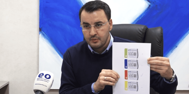 Drejtori BKS-së Sami Mazreku: Nga viti i ardhshëm ndryshon ngjyra e stikersave