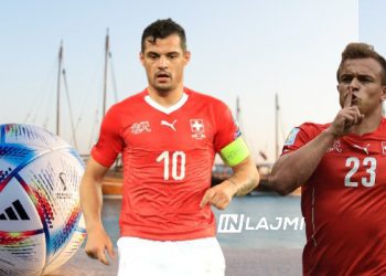 Ndeshja Zvicër-Serbi, këto janë formacionet zyrtare