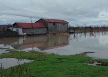 1.100 hektar tokë në Shqipëri mbetën “nën” ujë