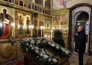 Vladimir Putin “i vetmuar” për krishtlindjet ortodokse