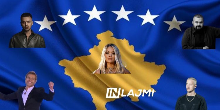 Yjet e showbizzit urojnë Kosovën për 15 vjetorin e Pavarësisë
