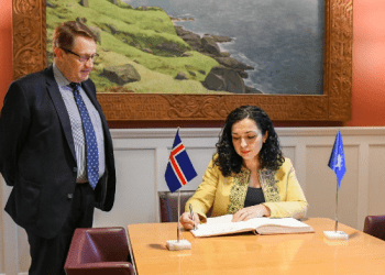 Gjithçka që u diskutua në takimin e presidentes Osmani me krykuvendarin e Islandës