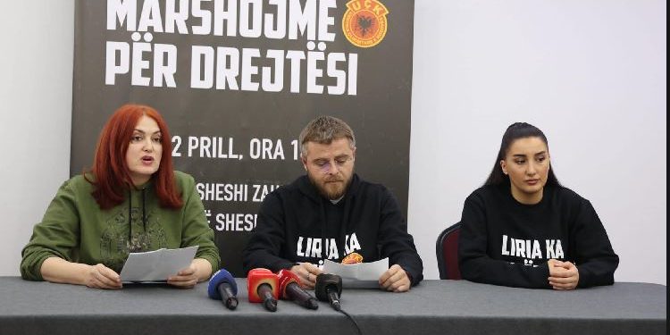“Liria ka emër” organizon marsh në mbështetje të ish-krerëve të UÇK-së