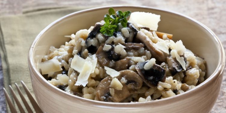 Rizoto me kërpudha, mm.. shije përfekte!