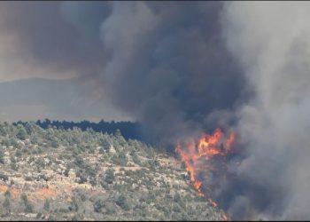Spanja kaplohet nga zjarri i madh për herë të parë në këtë vit!